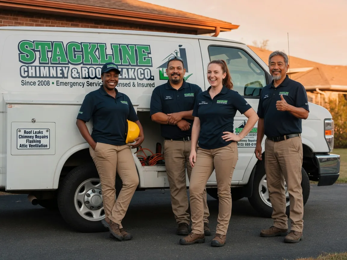Chimney flashing repair company in Blair, WV